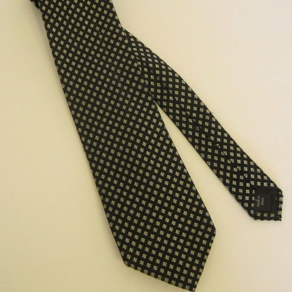 🌹MICHAEL Michael Kors Mens Silk Tie Necktie - Picture 1 of 4